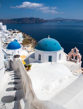 half day tour in Santorini Greece