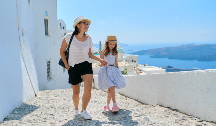 is Santorini family friendly?