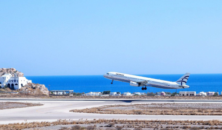 transportation options from Santorini airport